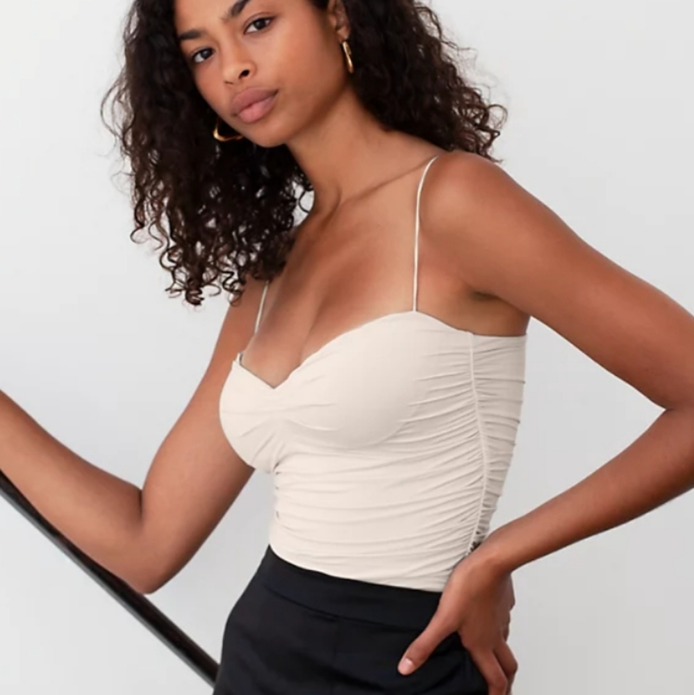 NWOT aritzia TEN by babaton fusion bodysuit denude M